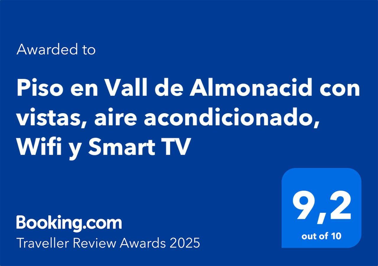 Piso En Vall De Almonacid Con Vistas, Aire Acondicionado, Wifi Y Smart Tv Εξωτερικό φωτογραφία
